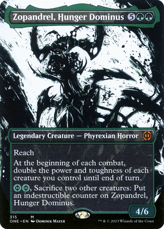 Zopandrel, Hunger Dominus (ONE-315) (Showcase) (Borderless) (Foil)