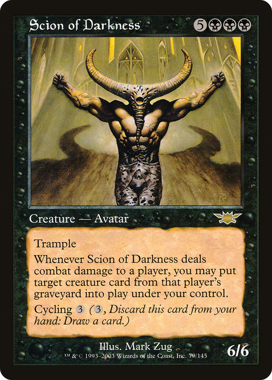 Scion of Darkness (LGN-079) (Foil)