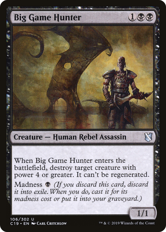 Big Game Hunter (C19-106)