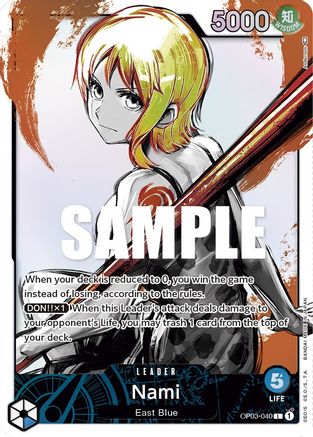 Nami (040) (Alternate Art) (OP03-040) (Foil)