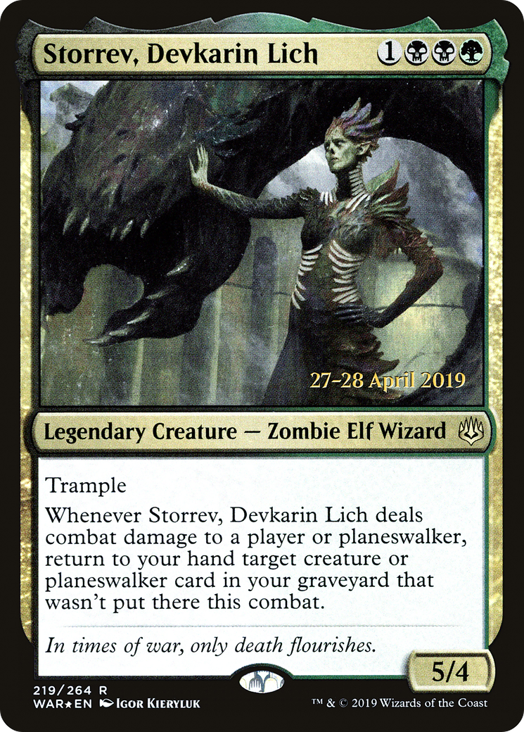 Storrev, Devkarin Lich (PRE-219S) (Foil)