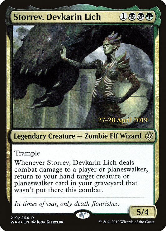 Storrev, Devkarin Lich (PRE-219S) (Foil)