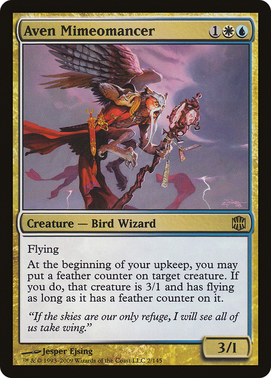 Aven Mimeomancer (ARB-002) (Foil)