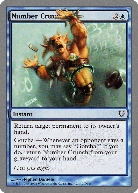 Number Crunch (UNH-042) (Foil)