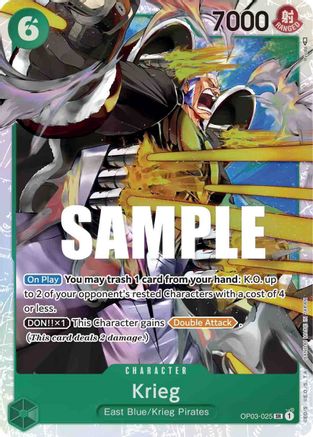 Krieg (OP03-025) (Foil)