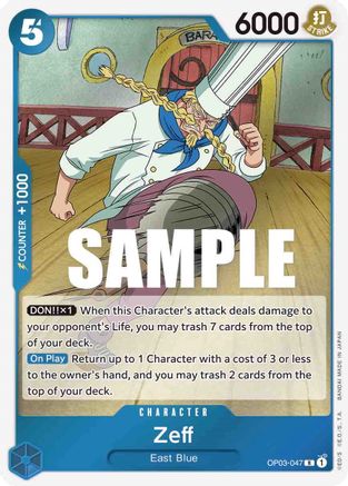 Zeff (OP03-047) (Foil)