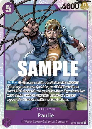 Paulie (OP03-066) (Foil)
