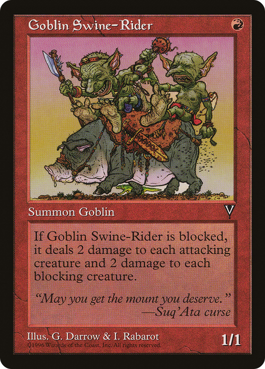 Goblin Swine-Rider (VIS-081)