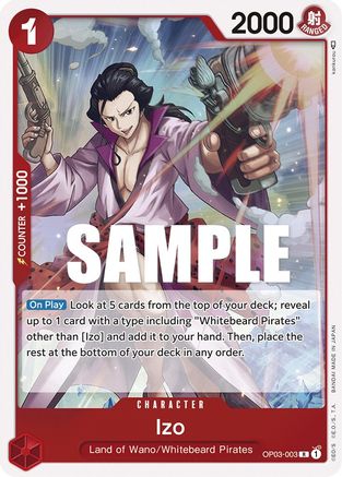 Izo (OP03-003) (Foil)
