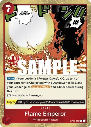 Flame Emperor (OP03-016) (Foil)