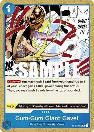 Gum-Gum Giant Gavel (OP03-055)