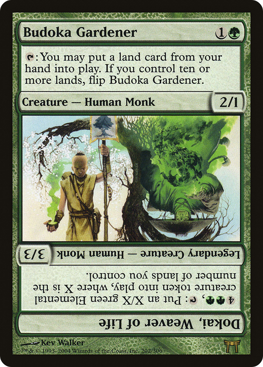 Budoka Gardener // Dokai, Weaver of Life (CHK-202)