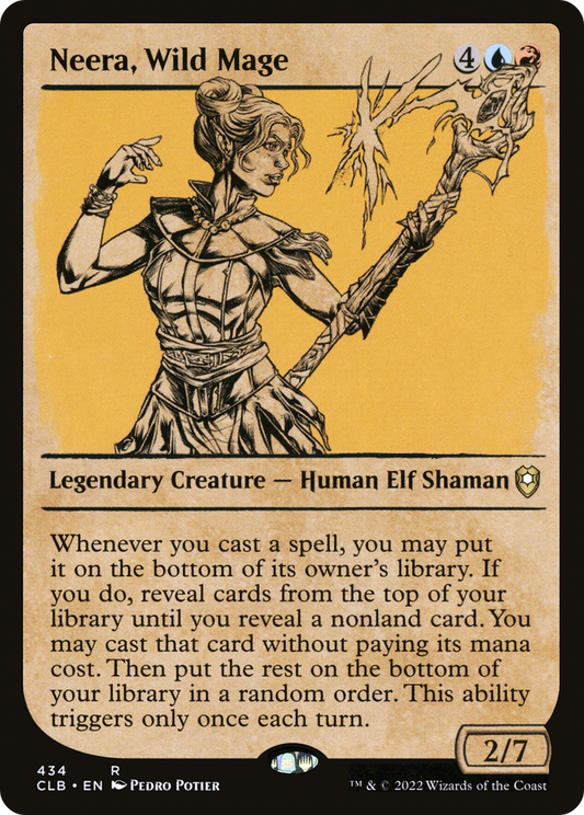 Neera, Wild Mage (CLB-434) (Showcase)