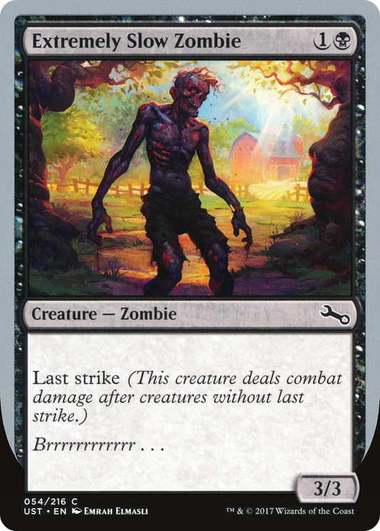 Extremely Slow Zombie (UST-54A) (Foil)