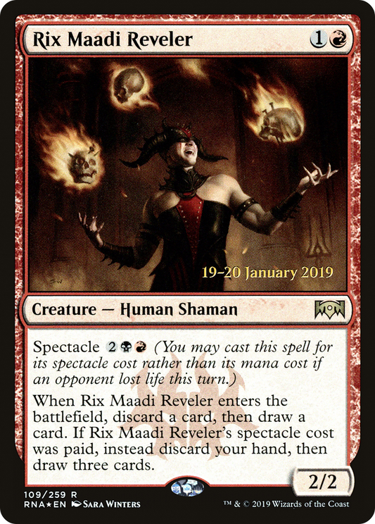 Rix Maadi Reveler (PRE-109S) (Foil)