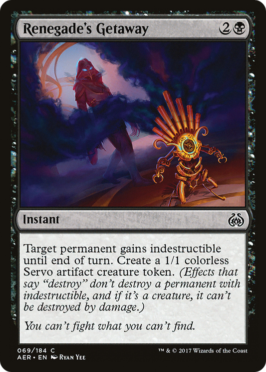 Renegade's Getaway (AER-069) (Foil)