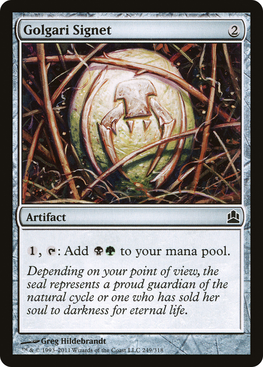 Golgari Signet (CMD-249)