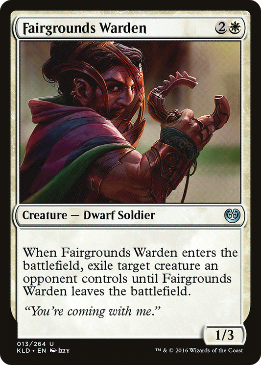 Fairgrounds Warden (KLD-013) (Foil)