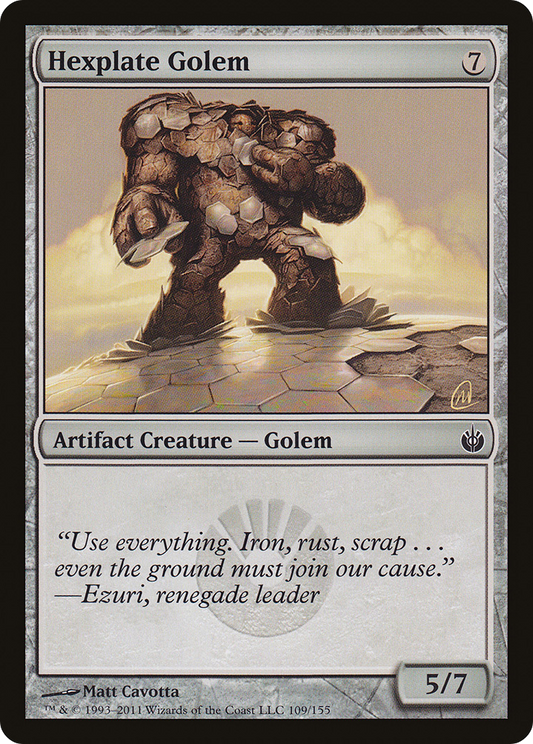 Hexplate Golem (MBS-109)