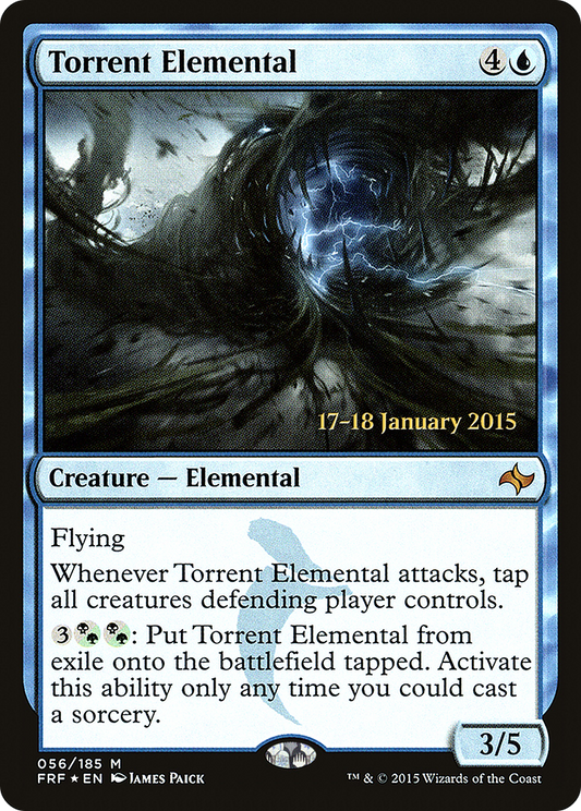 Torrent Elemental (PRE-56S) (Foil)