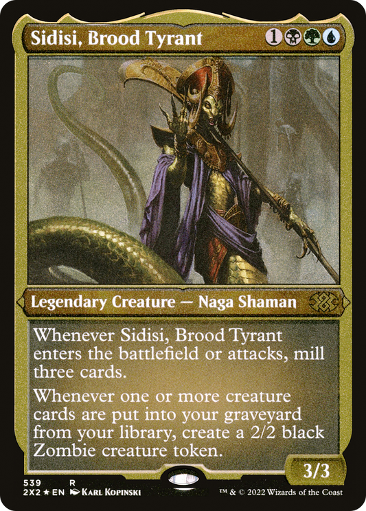 Sidisi, Brood Tyrant (2X2-539) (Etched Foil)
