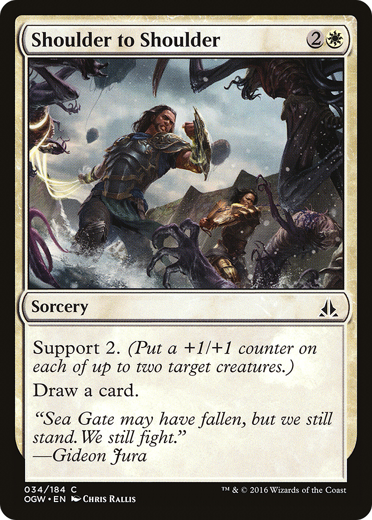 Shoulder to Shoulder (OGW-034) (Foil)