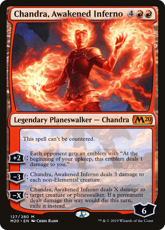 Chandra, Awakened Inferno (M20-127) (Foil)