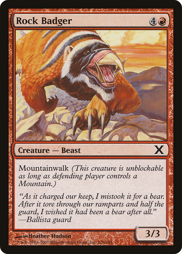 Rock Badger (10E-226)