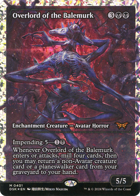 Overlord of the Balemurk (DSK-401) (Showcase) (Fracture Foil)