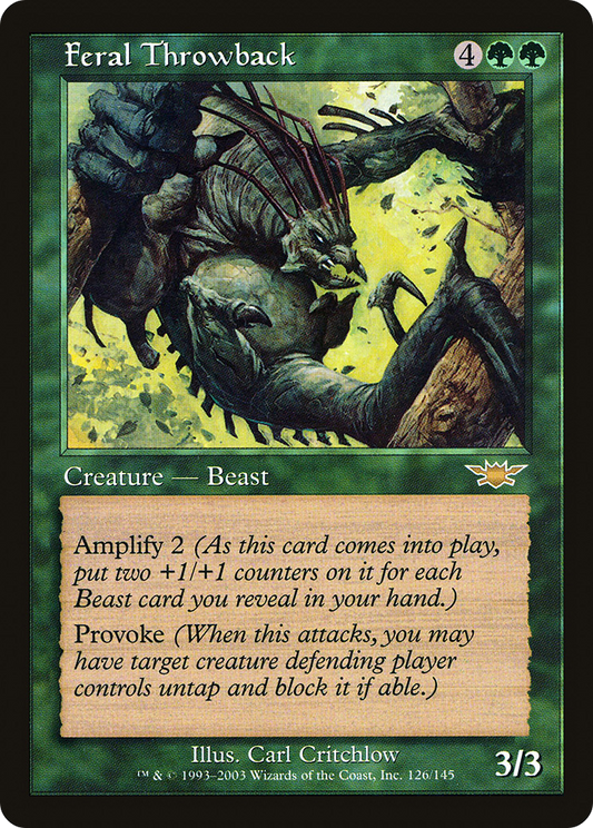 Feral Throwback (LGN-126) (Foil)
