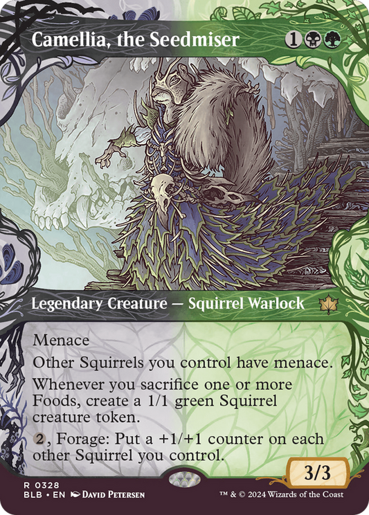Camellia, the Seedmiser (BLB-328) (Showcase) (Foil)