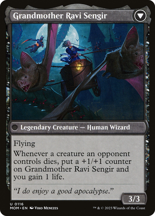 Invasion of Ulgrotha // Grandmother Ravi Sengir (MOM-116) (Foil)