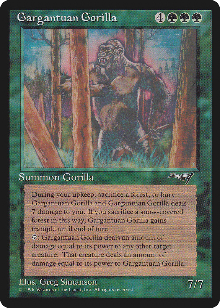Gargantuan Gorilla (ALL-091)