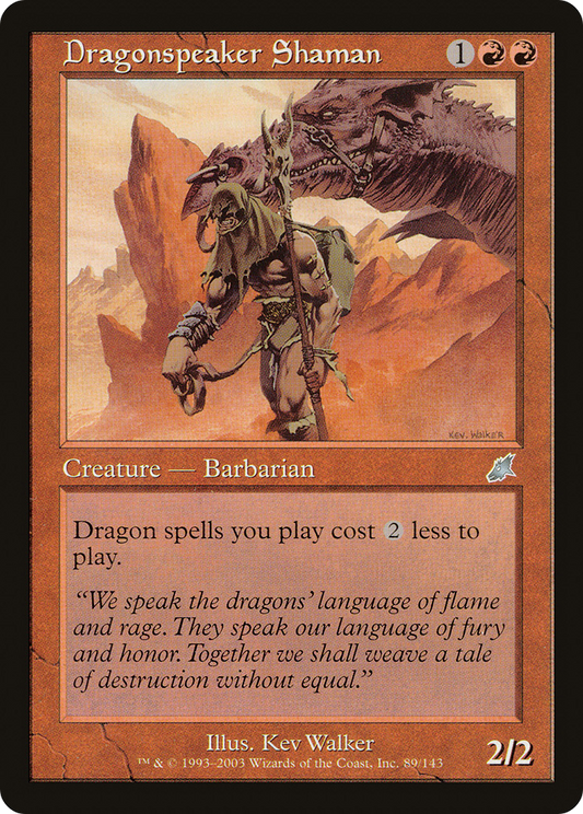Dragonspeaker Shaman (SCG-089) (Foil)