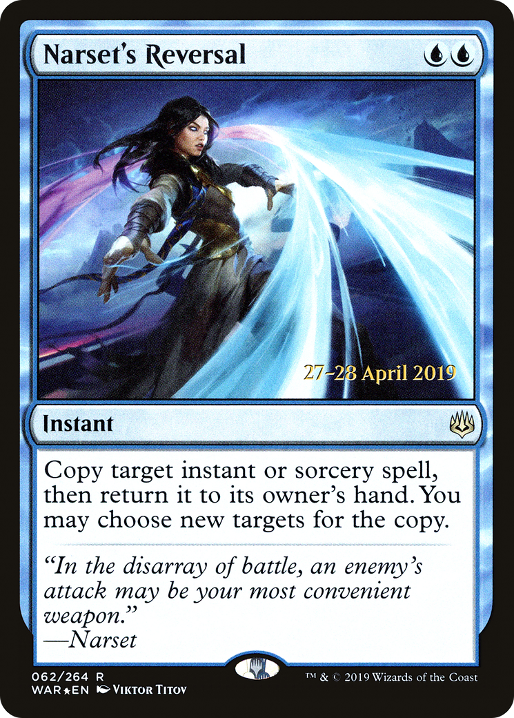 Narset's Reversal (PRE-62S) (Foil)