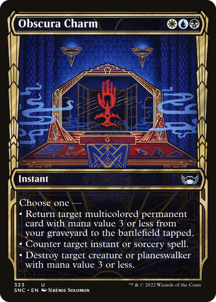 Obscura Charm (SNC-323) (Showcase) (Foil)