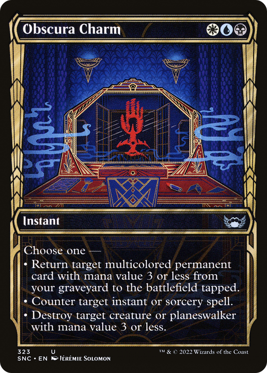 Obscura Charm (SNC-323) (Showcase) (Foil)
