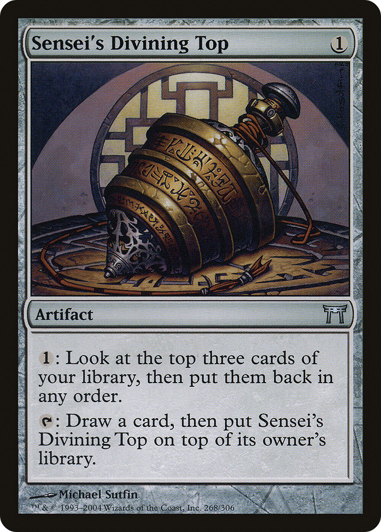 Sensei's Divining Top (CHK-268) (Foil)