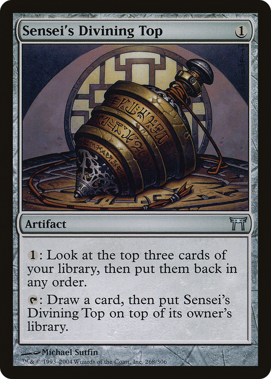 Sensei's Divining Top (CHK-268) (Foil)
