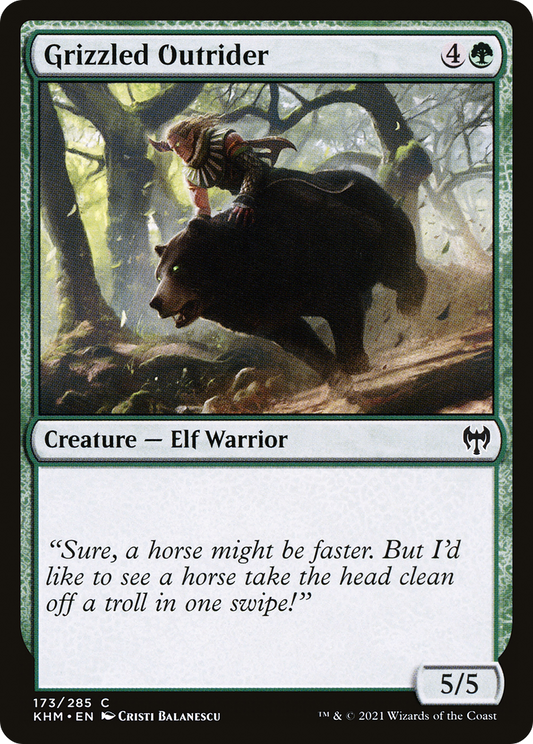 Grizzled Outrider (KHM-173)