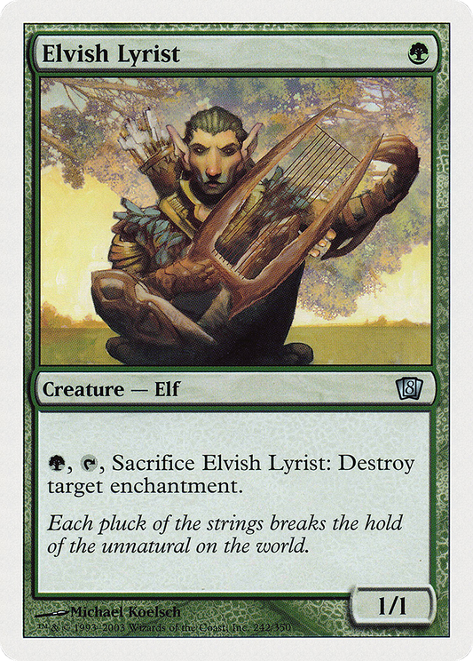Elvish Lyrist (8ED-242)