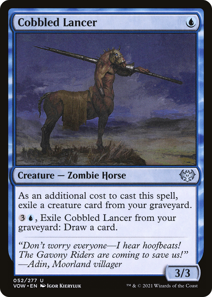 Cobbled Lancer (VOW-052) (Foil)