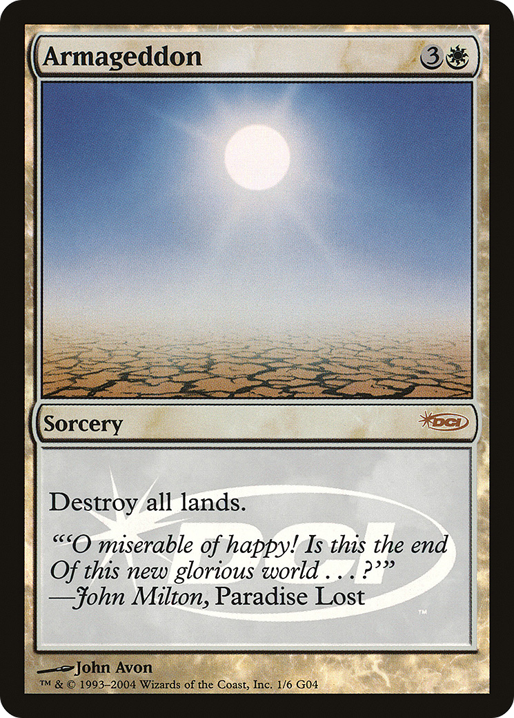 Armageddon (JDG-001) (Foil)