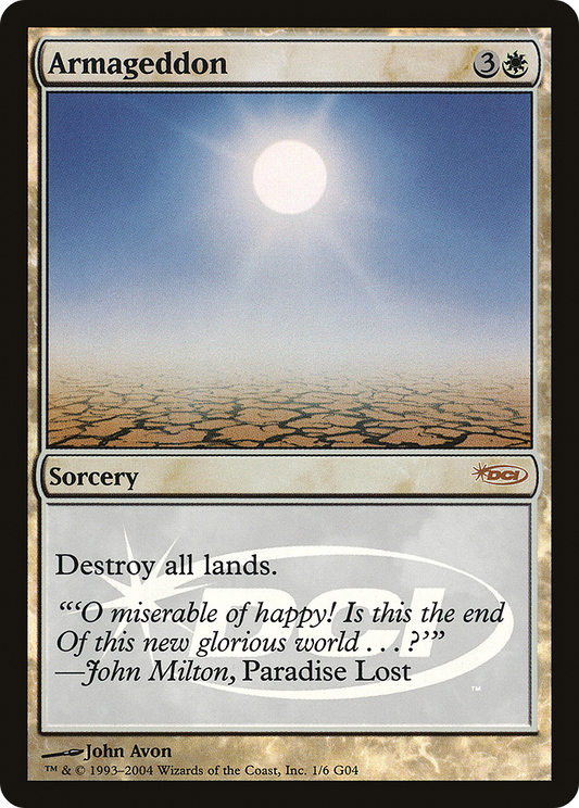 Armageddon (JDG-001) (Foil)
