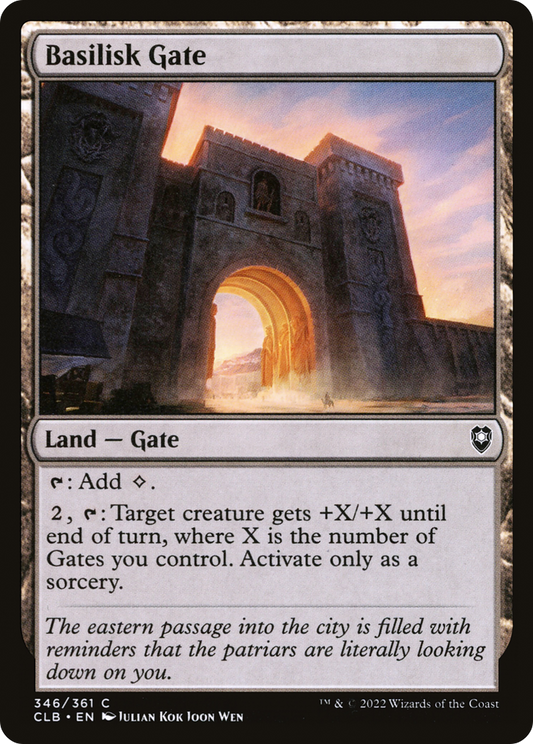 Basilisk Gate (CLB-346) (Foil)