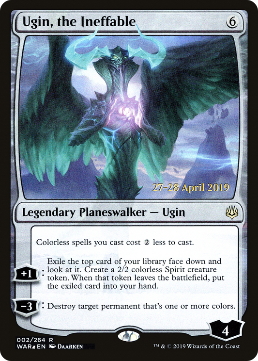 Ugin, the Ineffable (PRE-02S) (Foil)