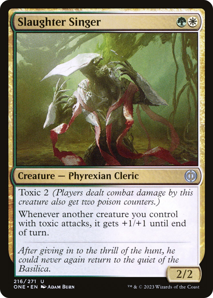 Slaughter Singer (ONE-216) (Foil)