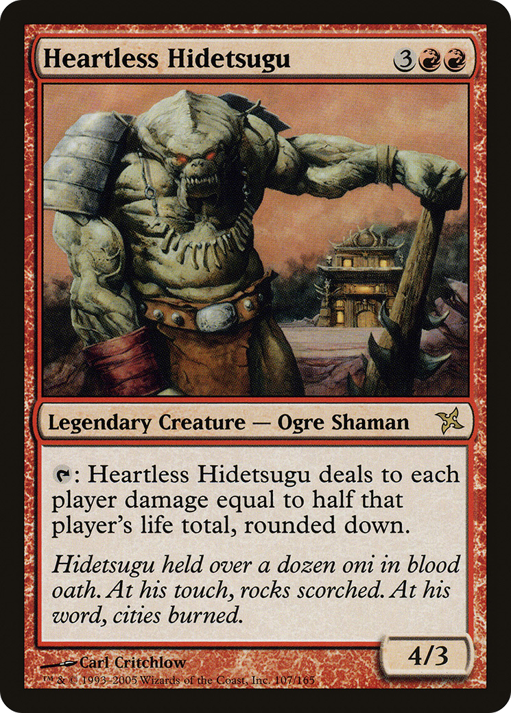 Heartless Hidetsugu (BOK-107) (Foil)