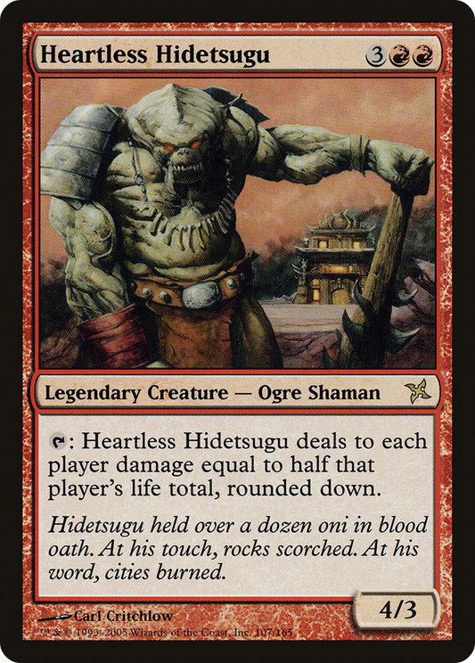 Heartless Hidetsugu (BOK-107) (Foil)
