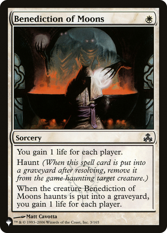 Benediction of Moons (LIST-GPT-3)